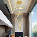 Modern Crystal Light Fixture for Staircase & Foyer & High Ceiling for high ceiling staircase and foyer lighting