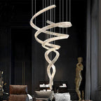 Modern Crystal Light Fixture for Staircase & Foyer & High Ceiling for high ceiling staircase and foyer lighting