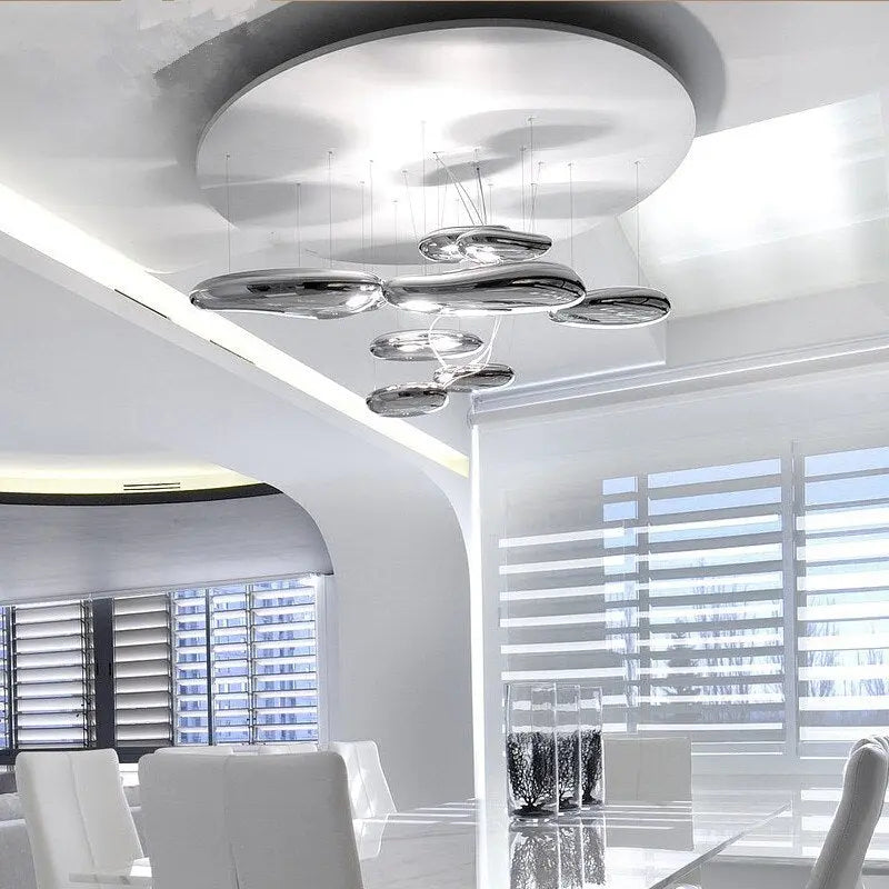 Modern Droplet Ceiling Light 5/7/9 Head - Bling Lighting Studio