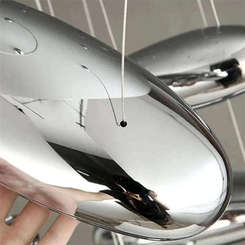 Modern Droplet Ceiling Light 5/7/9 Head - Bling Lighting Studio