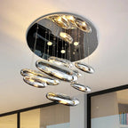 Modern Droplet Ceiling Light 5/7/9 Head - Bling Lighting Studio