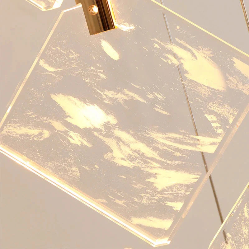 Modern Gold Long Spiral Crystal Chandelier for Staircase for high ceiling staircase and foyer lighting
