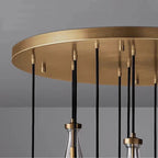Modern Raindrop Chandelier for Foyer & Staircase for high ceiling staircase and foyer lighting