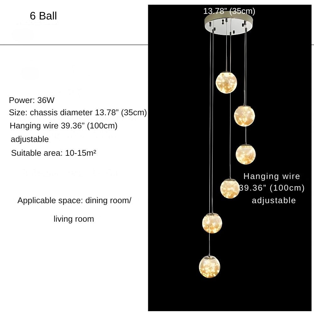 Modern Spiral Chandelier for Staircase for high ceiling staircase and foyer lighting