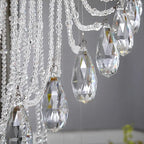 Modern Spiral Crystal Staircace Ceiling Chandelier for high ceiling staircase and foyer lighting