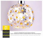 Modern Stainless Steel Petal Chandelier for Staircase for high ceiling staircase and foyer lighting