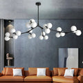 Lio Globe Tree Branch Chandelier for Staircase by Bling Lighting Studio