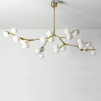 Lio Globe Tree Branch Chandelier by Bling Lighting Studio
