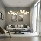 Lio Globe Tree Branch Chandelier by Bling Lighting Studio