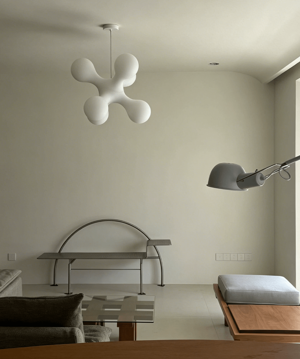 Molecule Cluster Pendant Lamp by Bling Lighting Studio