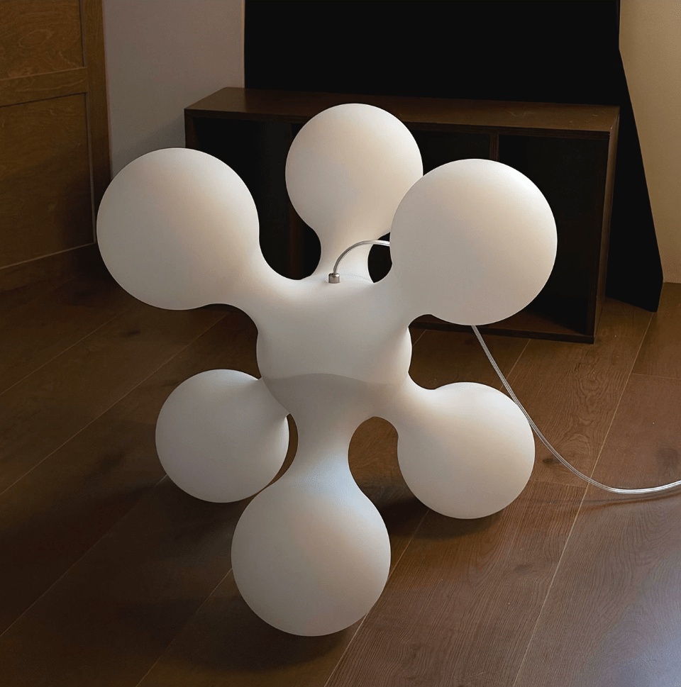Molecule Cluster Pendant Lamp by Bling Lighting Studio