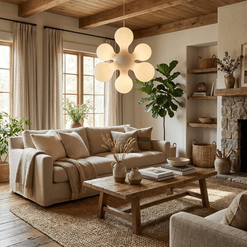 Molecule Cluster Pendant Lamp by Bling Lighting Studio
