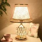 Montana Gold Crystal Buffet Lamps - Bling Lighting Studio