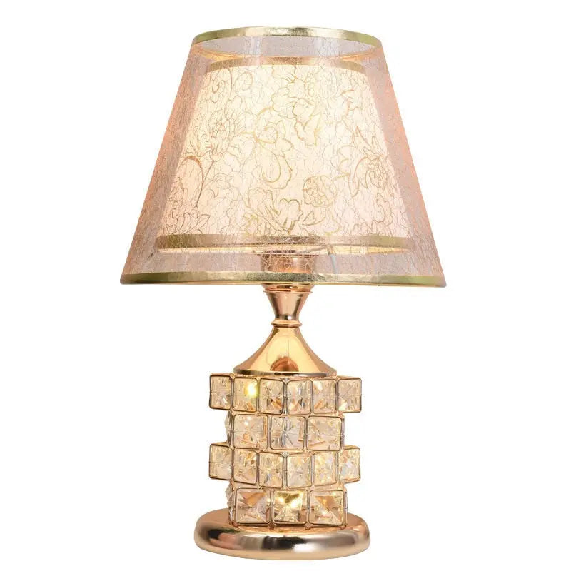 Montana Gold Crystal Buffet Lamps - Bling Lighting Studio
