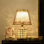 Montana Gold Crystal Buffet Lamps - Bling Lighting Studio
