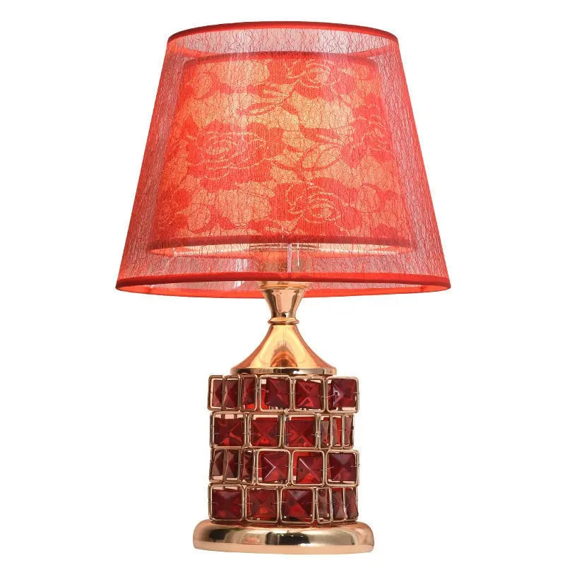 Montana Gold Crystal Buffet Lamps - Bling Lighting Studio