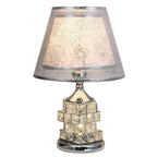 Montana Gold Crystal Buffet Lamps - Bling Lighting Studio