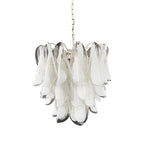 Vintage Murano Rondini Glass Chandelier by Bling Lighting Studio