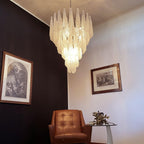 Modern Murano Glass Dewdrop Chandelier product image