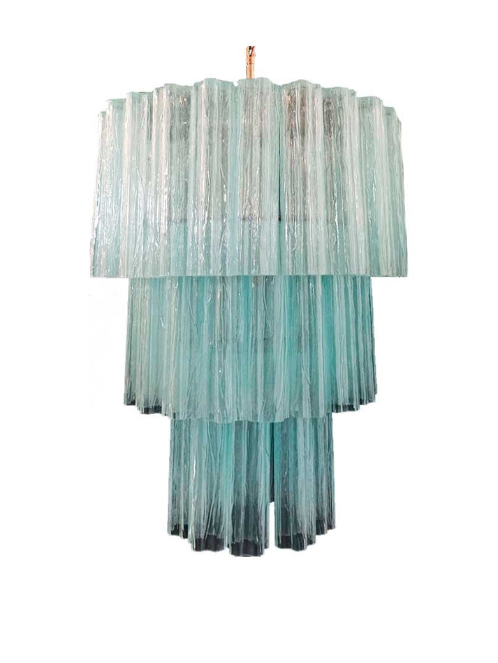 Murano-Style Chandelier – 52 tubes – Opal