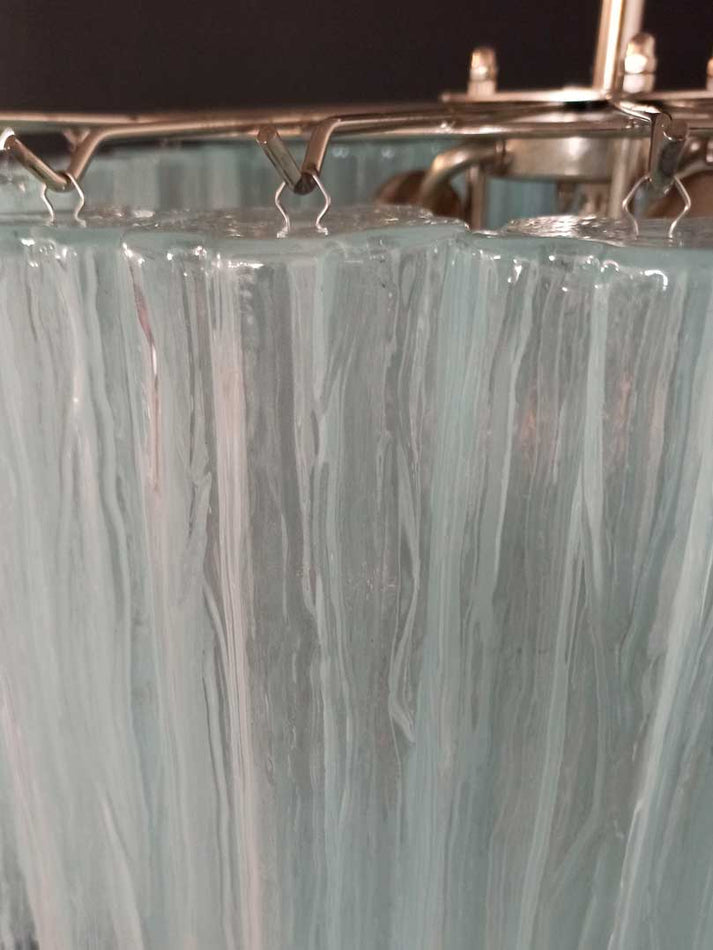 Murano-Style Chandelier – 52 tubes – Opal