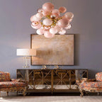Neve Glass Bubble Chandelier - Bling Lighting Studio