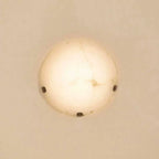 Noema Alabaster Wall Sconce by Bling Lighting Studio