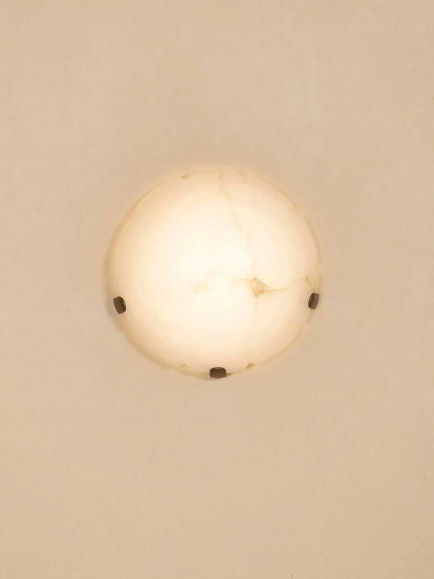 Noema Alabaster Wall Sconce by Bling Lighting Studio