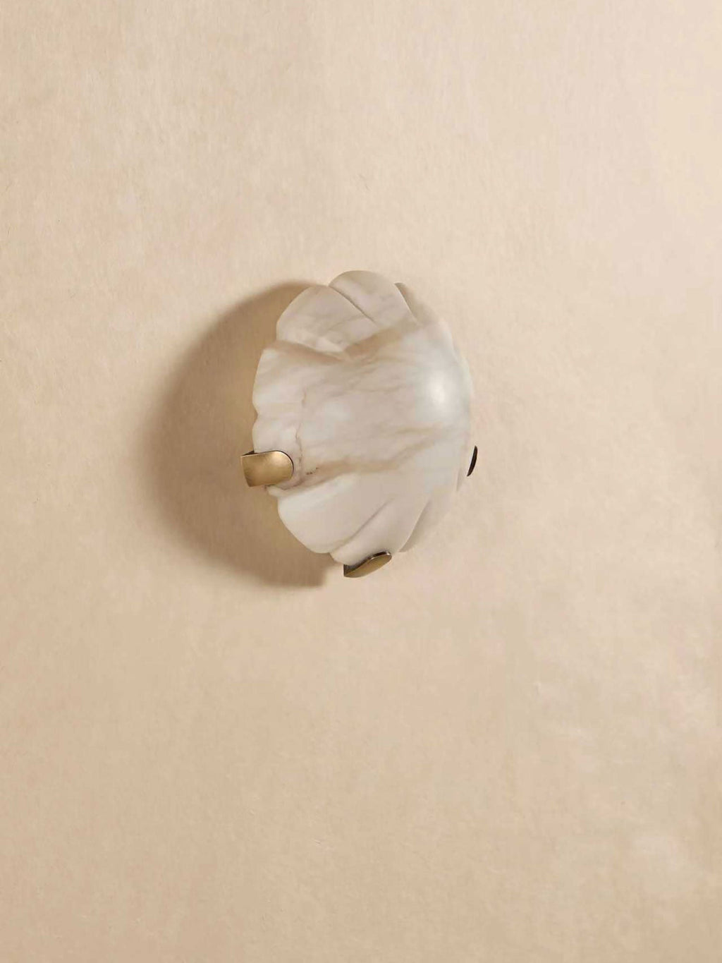 Noema Alabaster Wall Sconce by Bling Lighting Studio
