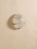 Noema Alabaster Wall Sconce by Bling Lighting Studio