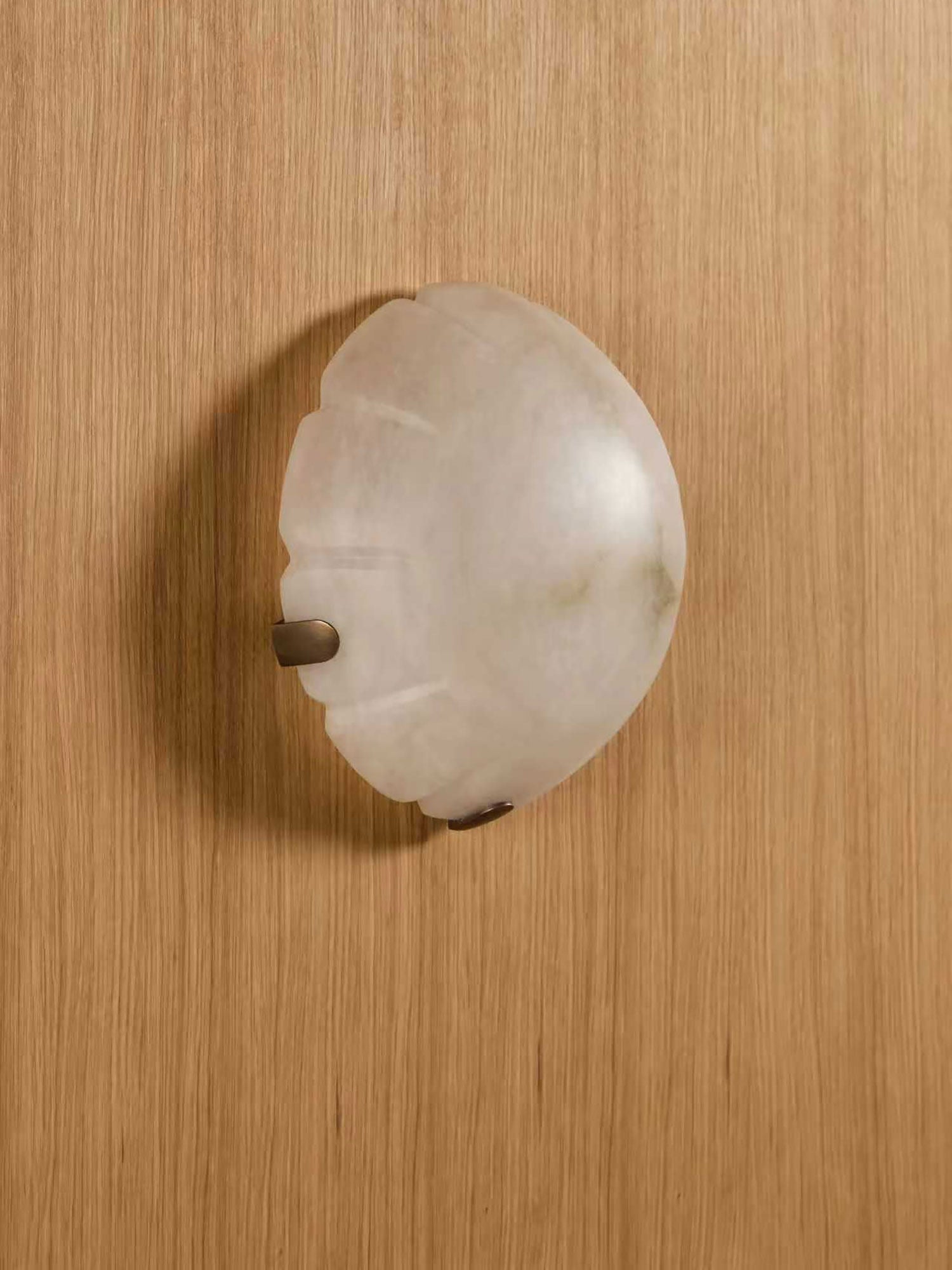 Noema Alabaster Wall Sconce by Bling Lighting Studio