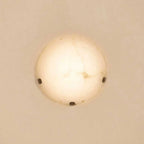 Noema Alabaster Wall Sconce by Bling Lighting Studio