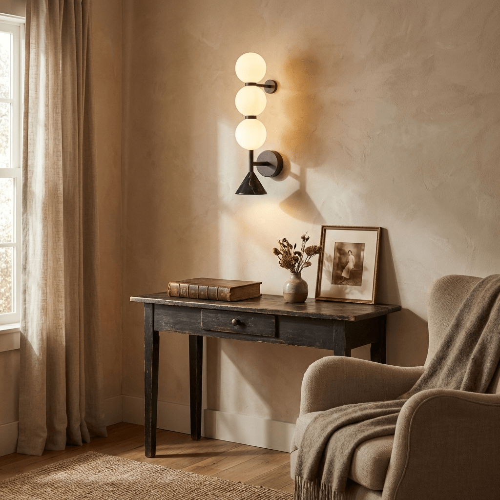 Nova Marble Wall Lamp by Bling Lighting Studio