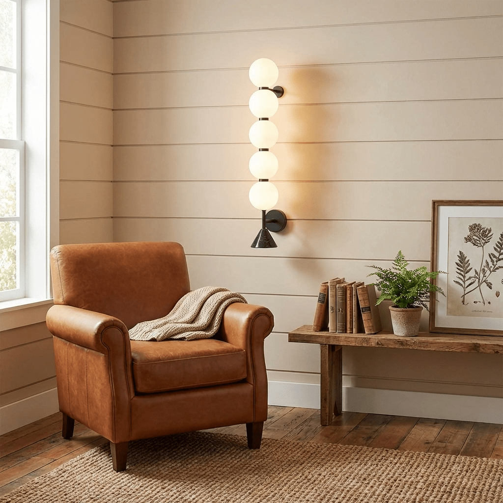 Nova Marble Wall Lamp by Bling Lighting Studio