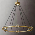 Nova Round Modern Chandelier by Bling Lighting Studio