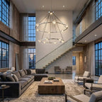 Nova Round Modern Chandelier by Bling Lighting Studio