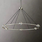 Nova Round Modern Chandelier by Bling Lighting Studio