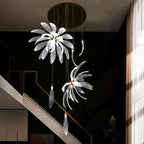 Dandelion Round Glass Chandelier