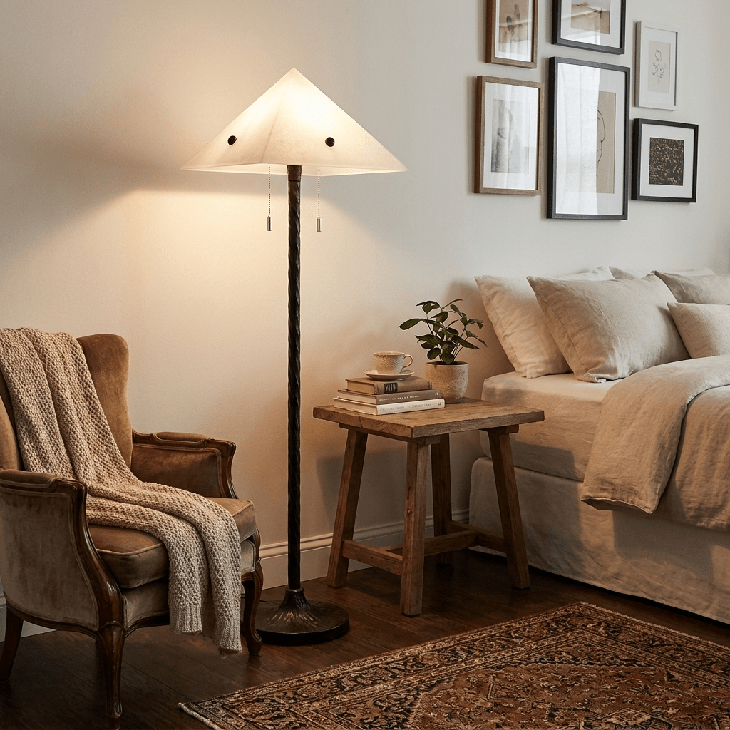Obel Prism Floor Lamp by Bling Lighting Studio