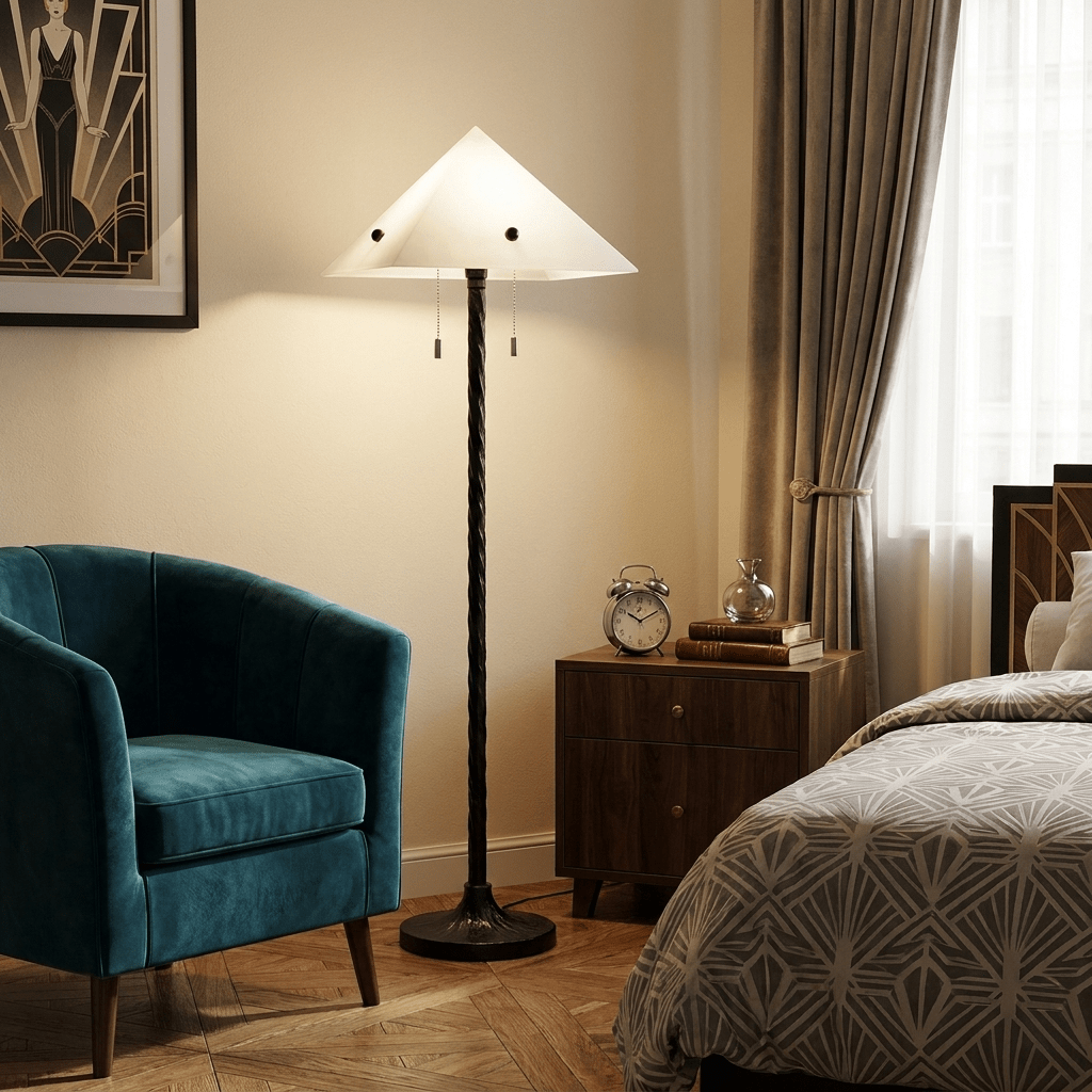 Obel Prism Floor Lamp by Bling Lighting Studio