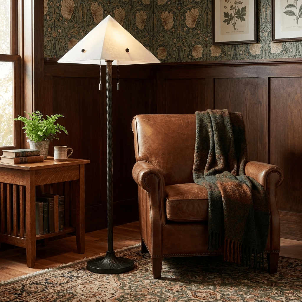 Obel Prism Floor Lamp by Bling Lighting Studio
