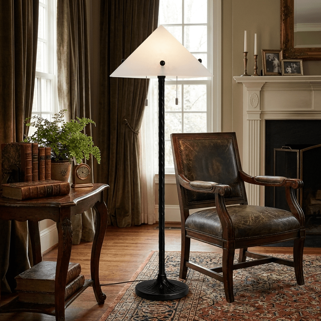 Obel Prism Floor Lamp by Bling Lighting Studio