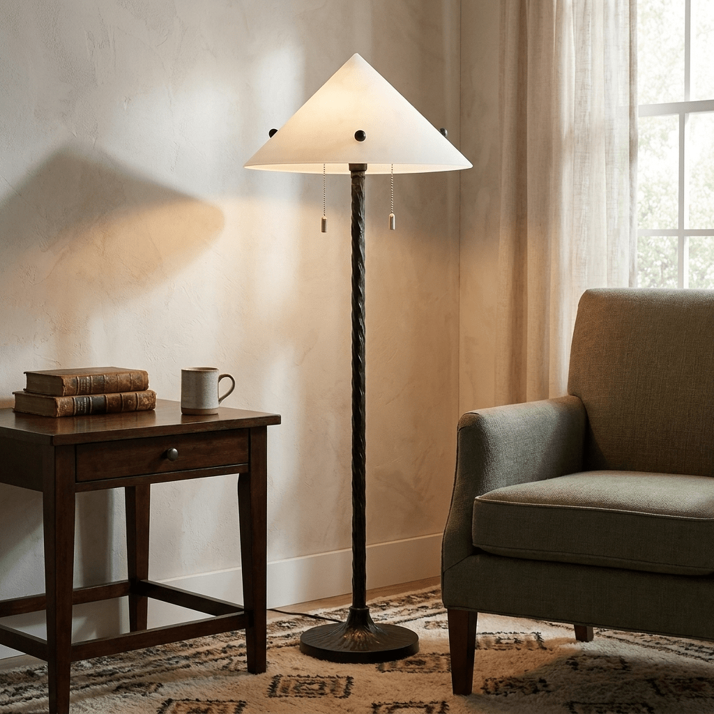 Obel Prism Floor Lamp by Bling Lighting Studio