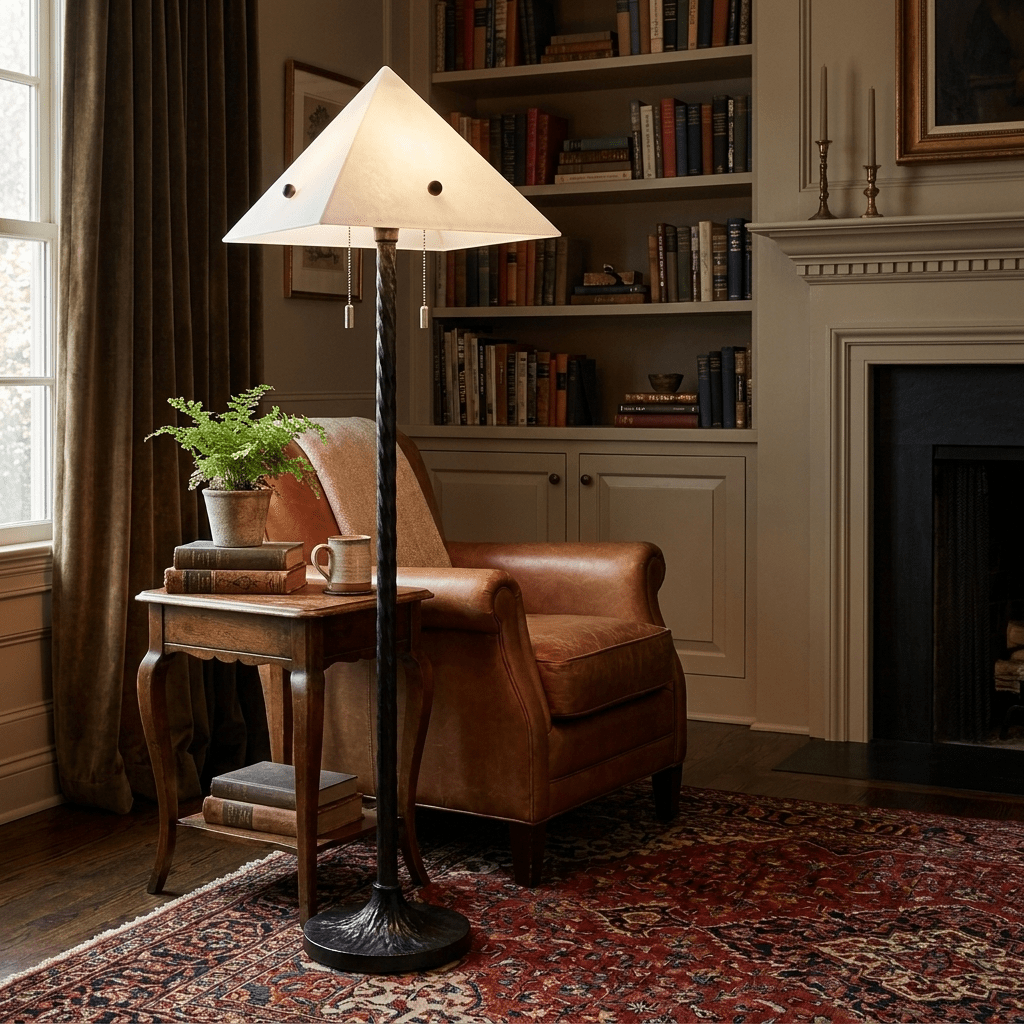 Obel Prism Floor Lamp by Bling Lighting Studio