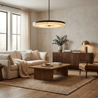 Orbis Alabaster Pendant Light by Bling Lighting Studio