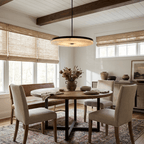 Orbis Alabaster Pendant Light by Bling Lighting Studio