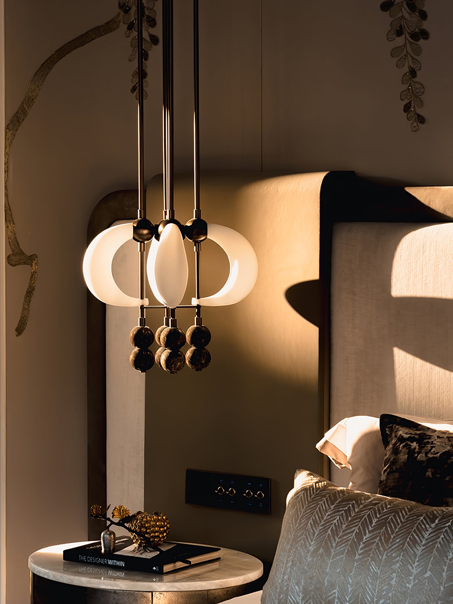 Orbitaler Pendant Light by Bling Lighting Studio