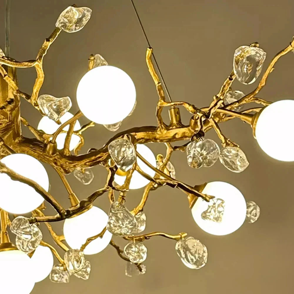 Grio Branch Linear Chandelier by Bling Lighting Studio