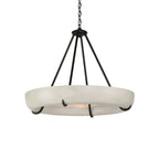 Orion Alabaster Chandelier by Bling Lighting Studio