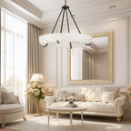 Orion Alabaster Chandelier by Bling Lighting Studio